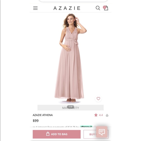 Azazie Athena Beautiful Dress - Picture 1 of 9